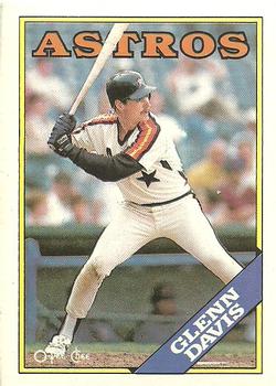 1988 O-Pee-Chee Baseball Cards 159     Glenn Davis